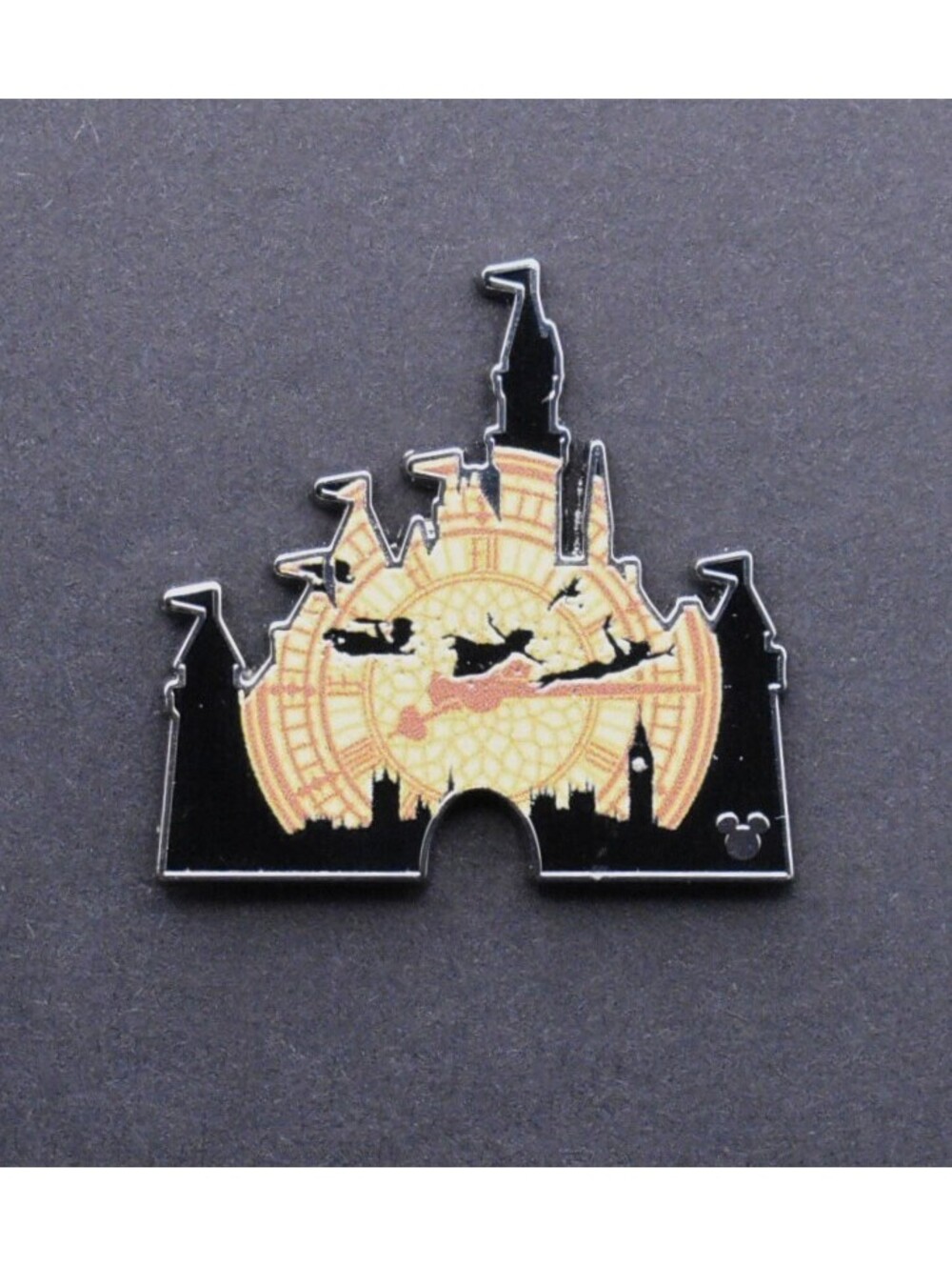 Disney DLR Peter Pan Castles Set Hidden Mickey 2026 Wave A Series 3 Pin (C6)